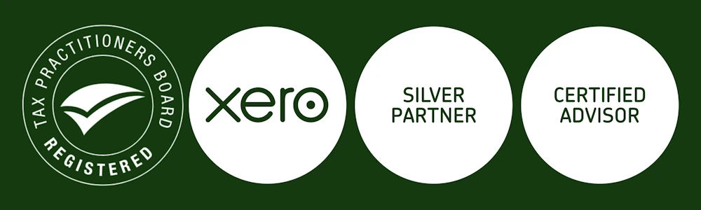 Registered tax practitioners and Xero partner logos